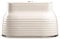 Daewoo Sienna Collection Bread Bin, Large Capacity Food Storage Container With Removable Lid, Cream