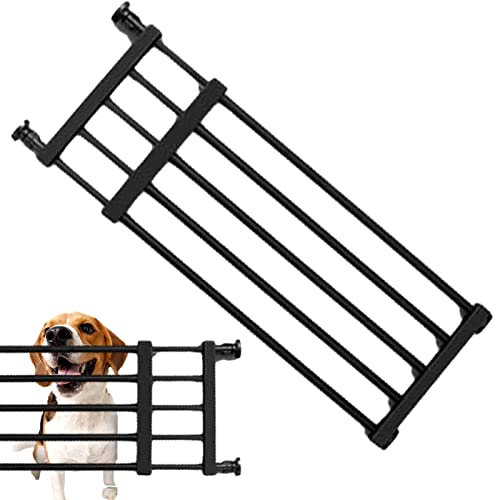 Peosevi Absperrgitter Hunde, Hundeabsperrgitter, Absperrgitter Katze, Ttreppenschutzgitter ohne Bohren, Treppenschutzgitter Ausziehbar, Türschutzgitter Ausziehbar