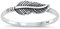 Joyara Sterling Silber 925 Feder Ring
