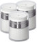 Ulife Mall Airless Pumpspender, 3 Stück 30ml Pumpspender Leer Airless Creme Pumpe Flasche Vakuumcreme Gläser Nachfüllbare Lotion Gläser Creme Spender mit Deckel für Reise Home Verwendung