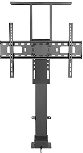 Allcam EFS66L Electric TV Lift/Motorised Height-adjustable Floor Stand for 40-75 LCD/LED Screens Mount Size 600x400