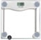 Paul Russells Digital Bathroom Scales, Bath Scales, Body Weight, Weighing Scale for Fitness with High Precision Sensors, Accurate Weight Machine for Humans (st/lb/kg) 28X28cm150KG Wide Platform WHITE