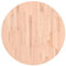 vidaXL Tischplatte, Holzplatte Holztischplatte Rund, Ersatzplatte Platte für Beistelltisch Bartisch, Massivholztischplatte Esstischplatte, Ø70x4 cm Massivholz Buche