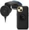 QUAD LOCK Windschutzscheiben-/Armaturenbrett-Handyhalterung für Auto mit MAG-Kabelloser Ladekopf V2 und MAG-Hülle für iPhone 15