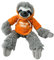 Soma Faultier Kuscheltier XXL 32 cm Plüschtier Anime Kawaii Plush Stofftier Cute Plushies Halloween Weihnachten Geschenke für Kinder (Grau 40 cm Orange)