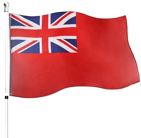 Große 152 cm x 91 cm große königliche Flagge – 152 cm x 91 cm – perfekt für königliche Ensign-Veranstaltungen oder Anlässe – 1 Stück