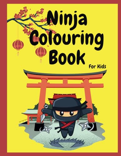 Ninja Colouring Book For Kids: Funny Ninja Jokes and Ninja Coloring Pages For kids