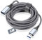 sweguard Cavo Prolunga USB 3.0 [5M] Cavo Prolunga Maschio A Femmina A 5Gbps Nylon per Computer, Disco Rigido Esterno, Stampante, Mouse, Tastiera,Chiavetta/Hub USB, Fotocamera-grigio
