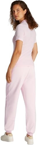 Tommy Hilfiger 1985 Slim Pique Polo SS Ww0Ww43225, Polo a Maniche Corte, Donna, Rosa (Light Pink), S