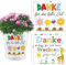 4PCS Aufkleber für den Blumentopf, Danke, Dass du Mir Beim Wachsen Geholfen Hast, Abschiedsgeschenk Kindergarten Erzieher, Aufkleber Blumentopf Danke Danke für Kindergarten