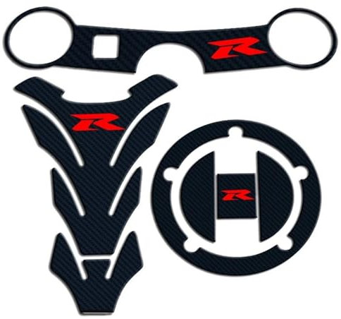 HZBHD Aufkleber Kraftstofftankpolster Motorrad-Tankaufkleber Tankpad Für Suzuki GSXR GSX-R 600 750 1000 K3 K4 K5 K6 K7 K8 K9 L17 Schutzaufkleber(Farbe 2)