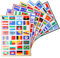 Länder Flaggen Aufkleber Set, 224 Aufkleber Nationalflaggen Länder, Aufkleber Set Europa, Gesichtaufkleber Länderfahnen, Europa Flagge Für Modellbau, Koffer, Dekoration