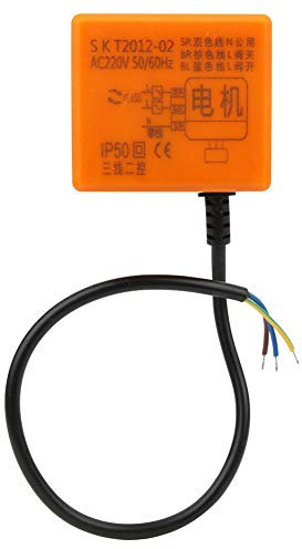 Elektrisches Ventil AC220V G1 3-Draht 2-Punkt-Steuerung weiblich männlich Gewinde Motor-Kugelhahn