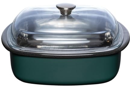 Riess, 0114-007, Dampfgarer mit Gld. 3teilig 28/28, LBH 35.8x30.9x7cm, Gewicht 3.476kg