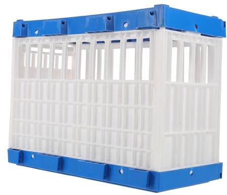 DIYEAH Jaula de Liberación Portátil de Plástico Caja Transportadora para Aves de Carreras para Entrenamiento y Competición