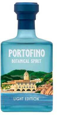 Portofino Botanical Spirit: Light Edition - Distillato Botanico 20% vol. - 25 Botaniche Mediterranee - 500 ml