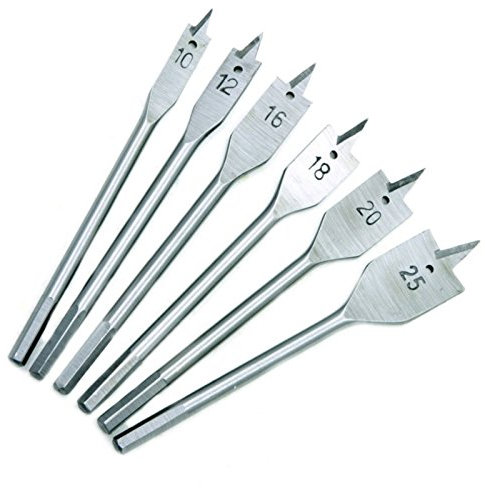 Holz-Flachfräsbohrer Bohrerset Bohrer Fräsen Motivlocher PVC Kunststoff