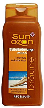 Sunozon Leche bronceadora autobronceadora, 200 ml