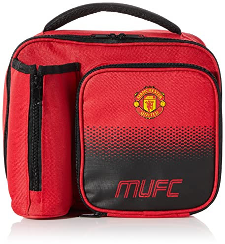 Manchester United Fc Man Utd Fade Sandwich Lunch Box Bag