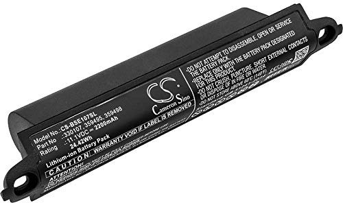 Replacement battery for BOSE - Speaker Battery - 404600, Soundlink, Soundlink 2, SoundLink 3, Soundlink II, SoundTouch 20