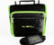 DBPOWER 9 9.5 10 10.5 Inch Portable DVD Player Shoulder Carry Case Bag by TGC ® (Jet Black With Electric Green Trims)