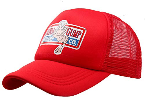 Bubba Gump Cap Shrimp Co. LKW-baseballmütze Sommer Sport-Hysteresen-Kappe Forrest Gump Justierbarer Hut Für Frauen-Mann