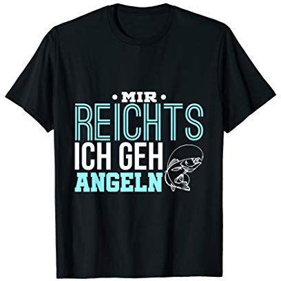 Mir reichts ich geh Angeln T-Shirt für Angler T-Shirt