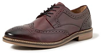 Hush Puppies Men's Bryson Oxford, Bordo, 7 UK
