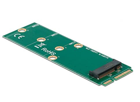 Delock Adapter mSATA zu M.2 Key B Slot