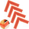 Positioning Squares, CTRICALVER 4 pcs 4 90 Degree Clamping Squares, Right Angle Clamps, for Picture Frame Box Cabinets Drawers