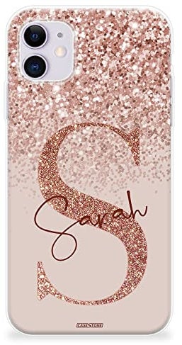CaseStone Personalised Phone Cases fit Apple iPhone – Custom Design Made in UK Clear Soft Silicone Case Cover – Great Gifts for Birthday, Christmas (iPhone 11 Pro Max, 03)
