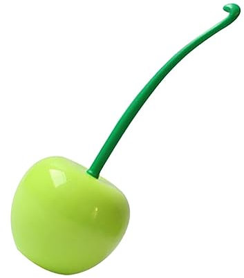 Yardwe Wc Reinigungsbürsten Toilettenbürste Klobürste mit Halter Apfel Form WC Bürste WC- Rand Kantenbürste Langer Stiel Toilettenbürstenset für Tiefenreinigung Bade Küche Spüle Wc Bürstengarnitur