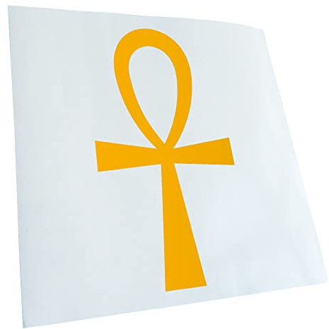 - Autoaufkleber - Ankh Kreuz Aufkleber für Auto, Laptop, Fahrrad, LKW, Motorrad mehrfarbig JDM Decal Racing
