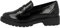 s.Oliver Damen Loafer ohne Absatz Lack Elegant Vegan Schwarz (Black Patent), 40