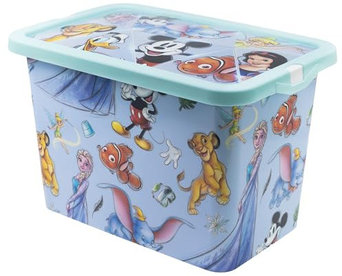 Stor Caja de almacenaje con Cierre de Click de 7 litros de Disney 100