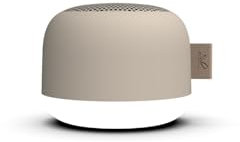 KREAFUNK Alight, magnetischer Bluetooth Lautsprecher mit Licht, Ivory Sand