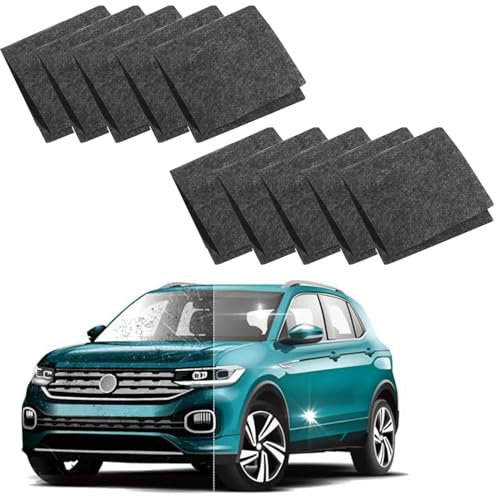 Nanosparkle Cloth, Nano Sparkle Cloth Tuch Auto Kratzer Original,Nano Sparkle Cleaning Cloth Car Scratch Remover, Nanosparkle Cloth for Car Scratche (10PCS)