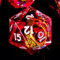 DnD-Würfel-Set, Herr des Ringes, Kunstharz, scharfe Kanten, polyedrisches D&D-Würfel-Set für Dungeons and Dragons, Rollenspiele, MTG, Rollenspiele, Würfel, D20, D12, D10, D8, D6, D4, D%, 7-teilig