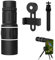 Handy-Kameraobjektiv, Weitwinkel-Handy-Kamera-Zoomobjektiv – Zoom-Handy-Kameraobjektiv, 4K-High-Definition-beschichtetes Objektiv für Bild- und Videoaufnahmen