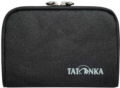 Tatonka Big Plain Wallet RFID Block - Geldbörse mit RFID-Blocker - TÜV geprüft - Münzfach, Fächer für Kreditkarten