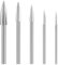 5PCS Juego De Brocas De Madera Herramienta Rotativa, Juego De Brocas De Tallado De Madera Para Herramienta Rotativa,Puntas De 1/8 Para Manualidades, Esculpido, Grabado, Lijado Y Perforación