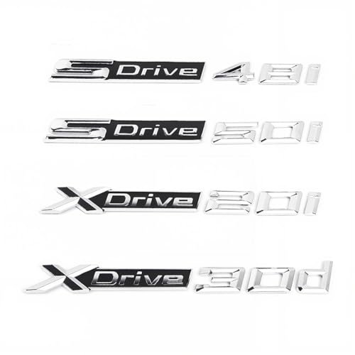 3D Métal Autocollant De Voiture Logo Emblème Badge Autocollant Stickers Car Styling, Rear Boot Logo Back Badge Tuning Modification, pour Universel Voitures Moto Vélo Car Styling Accessoire Décoratif