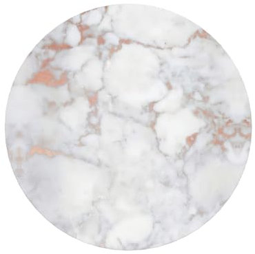 Weißer Marmor Roségold Chic Kühlschrankmagnete, magnetische Werkzeuge für Whiteboard, Büro, Küche, Spind