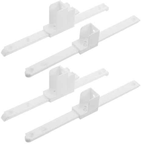 GALPADA Schienenverbinder Bettgestell Adapter aus Metall Universeller Möbelverbinder für Schutzgitter Stabile Rahmenbefestigung Kinderfreundliche Bettbeschläge