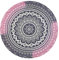 Kanpola Runde Strandtuch Mandala Handwerk Yogamatte Pool Handtuch Campingdecke Picknickdecke Strandlaken Yogamatte (E, 147cm/57.8)