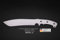 Rohling Messer Model 9 / 361mm Poliert Messerbau Messerstahl Messerklinge Klingenrohling Jagdmesser