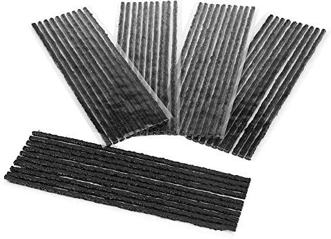 xl tyre plug Yctze pour tire repair kit pour meche pneu crevaison Bande de réparation de pneu 50 pièces en caoutchouc Tubeless pneu pneu crevaison bandes de réparation Tubeless voiture moto outil de