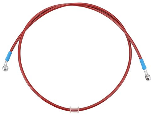 WOOSTAR 1500mm Bremsschlauch Leitungsrohr Ersatz für 50ccm 70ccm 90ccm 110ccm 125ccm 150ccm Dirt Pitbike ATV 4 Wheeler Quad Rot