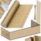KESSER® PVC Sichtschutzmatte Sichtschutzzaun 100x400cm Balkonverkleidung Windschutz verstärkte Lamellen für Garten Balkon & Terrasse Balkonumrandung inkl Kabelbindern, Abdeckung & Handschuhe Bambus