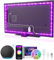 GHome Smart SL1-TV LED Backlights, 9.2ft Smart Light Strip for Work with Alexa and Google Home, WiFi App_Go_sund_Control, Music Sync, Dimmable 16 Million RGB Color Changing Light Strip for TV Home